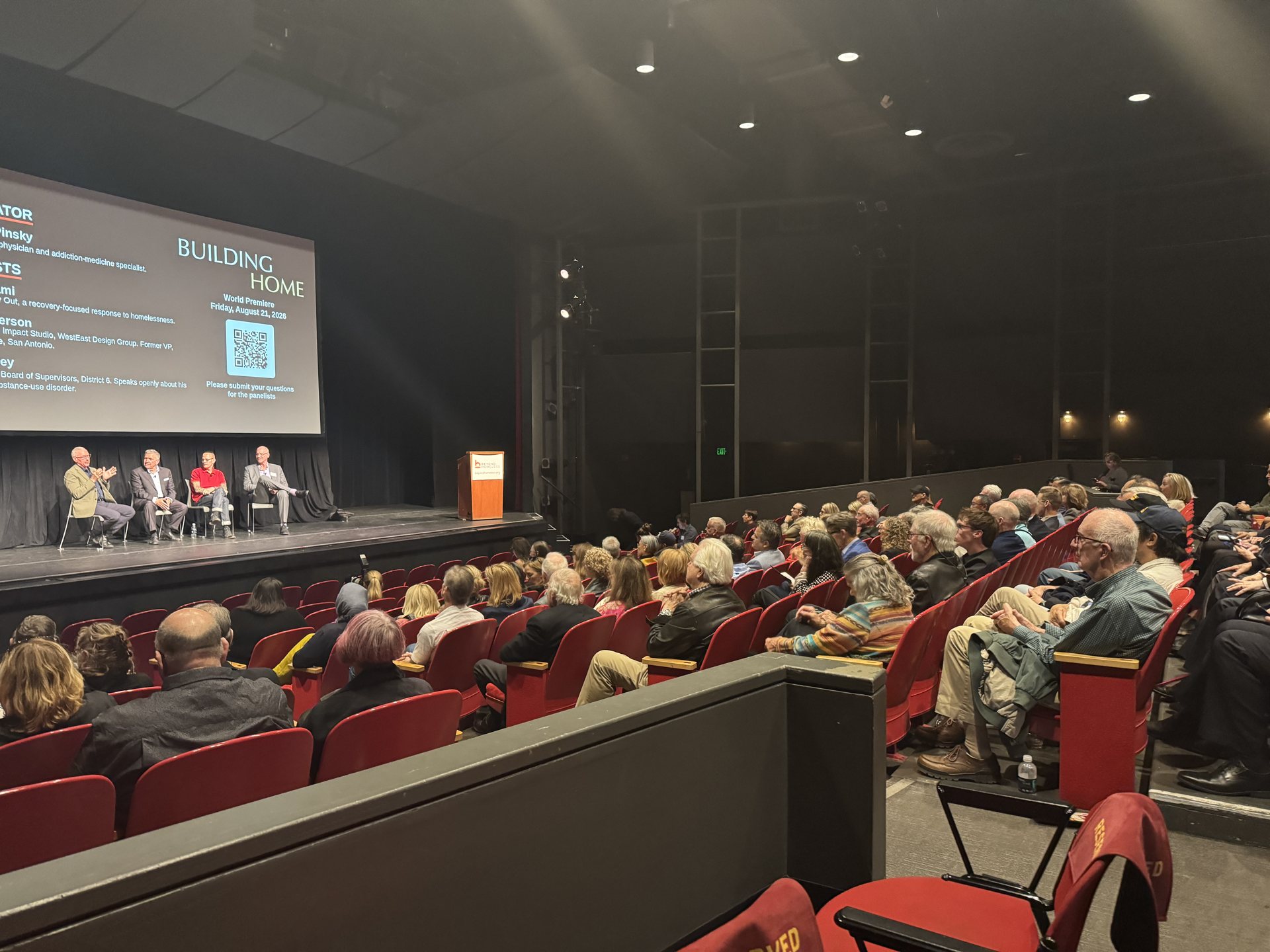 Building Home premiere panel