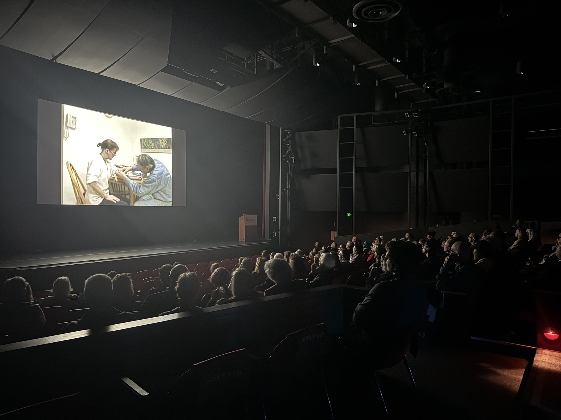 Building Home premiere screening audience